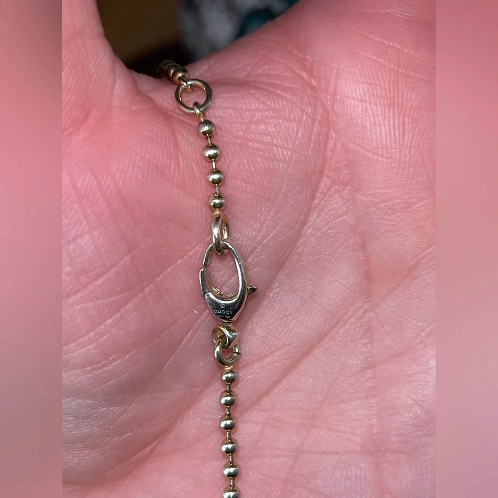 /sold/šÆ Gucci āLove Brittā Interlocking G Pendant with Necklace - Picture 11 of 15